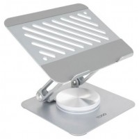 SOPORTE PLEGABLE 360Â° DISPOSITIVOS HASTA 13", PLATA