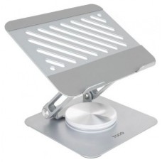 SOPORTE PLEGABLE 360Â° DISPOSITIVOS HASTA 13", PLATA