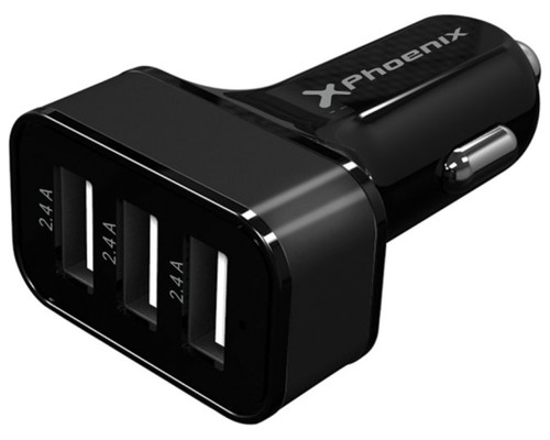 Cargador universal phoenix phcarcharger3usb coche mechero-MR4 Cargador universal phoenix phcarcharger3usb coche mechero