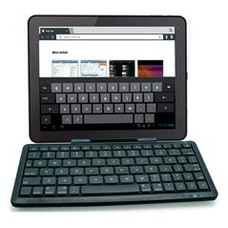Mini teclado bluetooth con soporte para