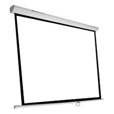 Pantalla manual videoproyector pared y techo-MR6 Pantalla manual videoproyector pared y techo