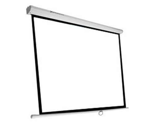 Pantalla manual videoproyector pared y techo-MR6 Pantalla manual videoproyector pared y techo
