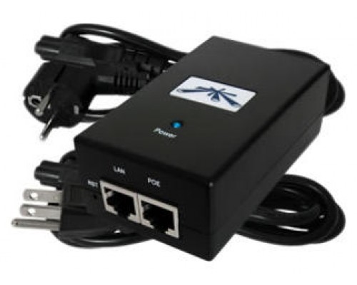 INYECTOR POE UBIQUITI POE-24-24W ISP POE INJECTORS 24V 24W 1A 10/100