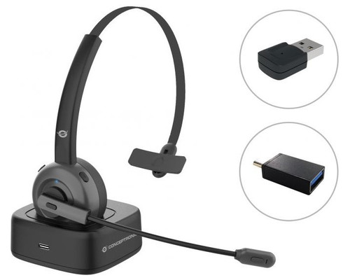 Auricular conceptronic bluetooth polona03bda con base-MR10 Auricular conceptronic bluetooth polona03bda con base