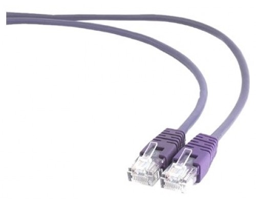 CABLE RED CAT5E GEMBIRD UTP VIOLETA 1M