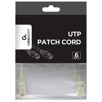 CABLE RED GEMBIRD UTP CAT6 0,25M COBRE GRIS-0DI CABLE RED GEMBIRD UTP CAT6 0,25M COBRE GRIS