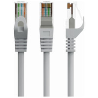 CABLE RED GEMBIRD UTP CAT6 1M COBRE GRIS