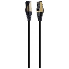 CABLE RED S-FTP GEMBIRD  CAT 8 LSZH NEGRO 3 M