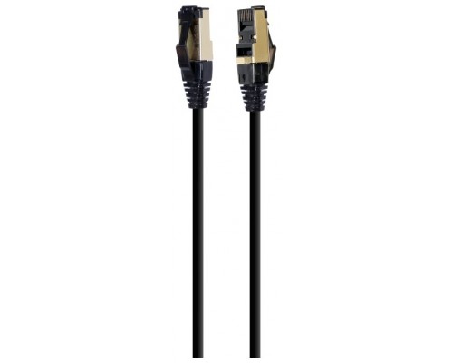 CABLE RED S-FTP GEMBIRD  CAT 8 LSZH NEGRO 3 M