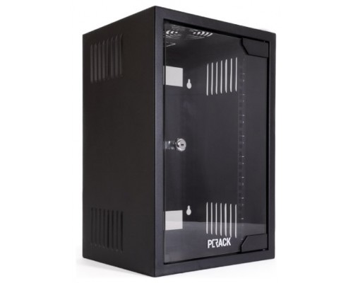 ARMARIO MURAL RACK 10"" 9U 310x260x470 PUERTA DE CRISTAL PC RACK