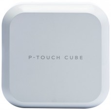 ROTULADORA ELECTRONICA PORTATIL BROTHER CUBE PLUS USB y Bluetooth BLANCA CORTE AUTOMAT