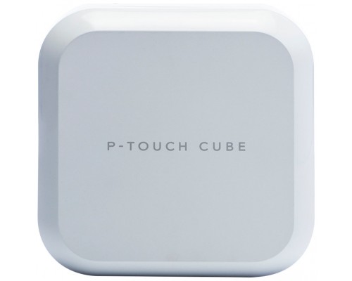 ROTULADORA ELECTRONICA PORTATIL BROTHER CUBE PLUS USB y Bluetooth BLANCA CORTE AUTOMAT