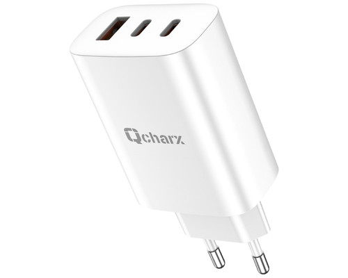 Cargador qcharx ares 3a 65w 2-MR16 Cargador qcharx ares 3a 65w 2