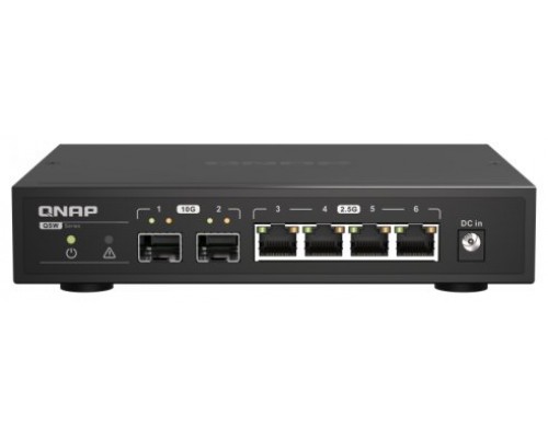 QNAP QSW-2104-2S Switch 2x10GbE SFP+ 4x2.5GbE