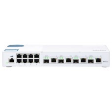 QNAP QSW-M408-4C 8 port 1Gbps 4 port 10G SFQNAP QSW-M408-4C - Con