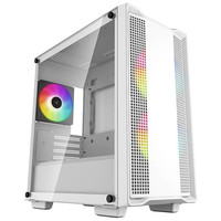 Caja ordenador gaming deepcool cc360 blanco