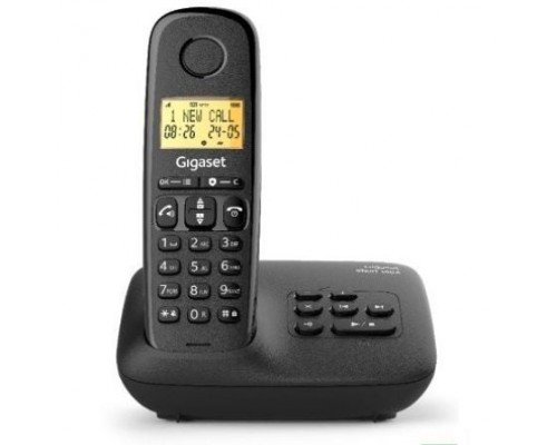 Gigaset Basic 100 Inal&aacute;mbrico DECT Negro