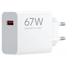 CARGADOR PARED 67W USB-A BLANCO  XIAOMI