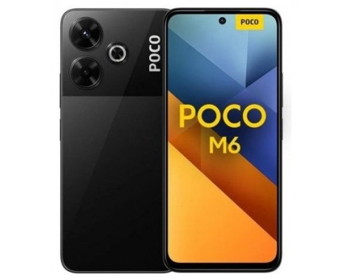 SMARTPHONE POCO M6 4G 6GB/128GB BLACK