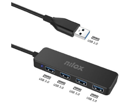 Hub nilox 4 x usb 3.0-MR4 Hub nilox 4 x usb 3.0