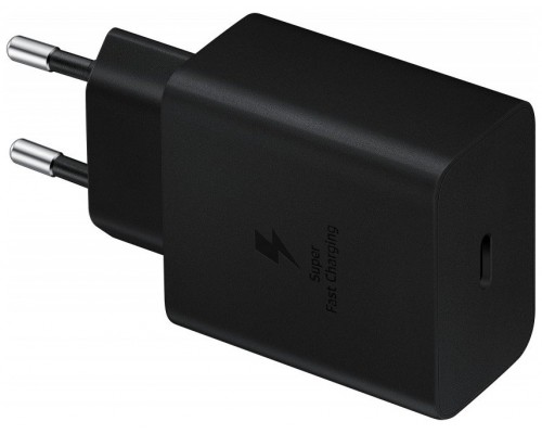 CARGADOR RAPIDO SAMSUNG EP-T4510 45W USB-C CON CABLE NEGRO