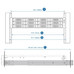 QNAP RAIL-B02 Rail Kit Guía de Montaje-IA15 QNAP RAIL-B02 Rail Kit Guía de Montaje