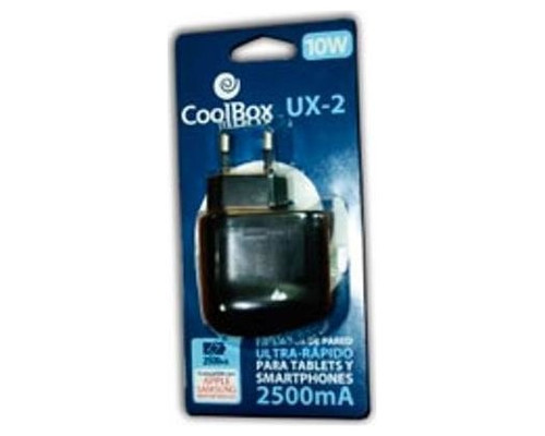Cargador coolbox pared 5v 2xusb-MR5 Cargador coolbox pared 5v 2xusb