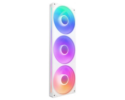 SISTEMA DE REFRIGERACION NZXT F360 RGB Core 360mm 3Ventiladores(1 sola pieza) BLANCO