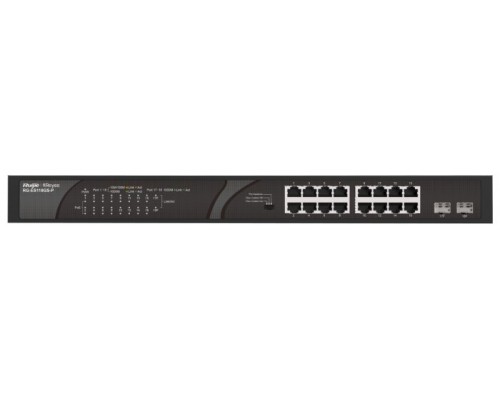 SWITCH RUIJIE REYEE RG-ES118GS-P GIGALAN 16p SFP 2p POE