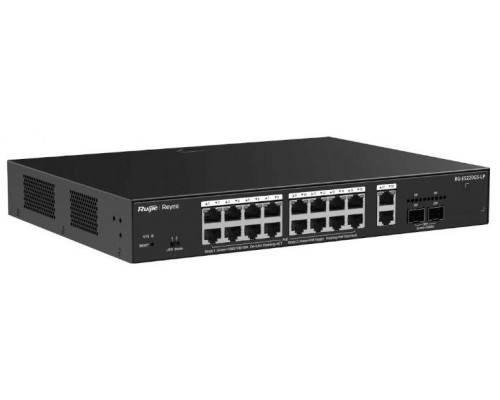 Reyee ES220GS-LP Switch 18xGbE (16 PoE) 130W 2xSFP-IA34 Reyee ES220GS-LP Switch 18xGbE (16 PoE) 130W 2xSFP
