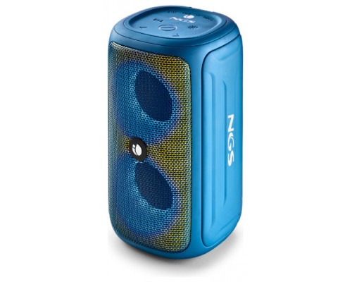 ALTAVOZ BLUETOOTH ROLLER BEAST RGB AZUL NGS