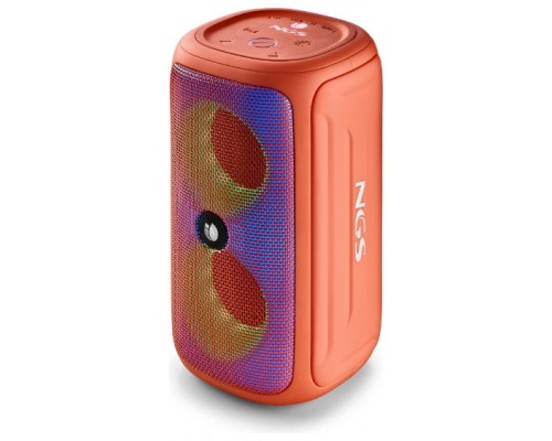 ALTAVOZ BLUETOOTH ROLLER BEAST RGB CORAL NGS