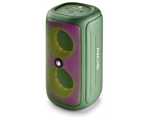 ALTAVOZ BLUETOOTH ROLLER BEAST RGB VERDE NGS