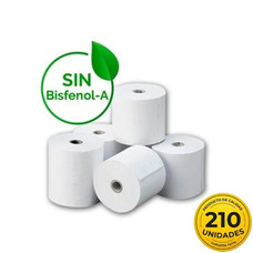 Rollo papel termico impresora ticket 57x35-MR0 Rollo papel termico impresora ticket 57x35