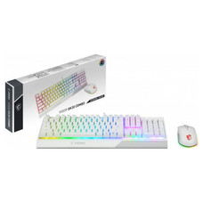 Msi Teclado + Ratón Vigor GK30 COMBO White-IA22 Msi Teclado + Ratón Vigor GK30 COMBO White