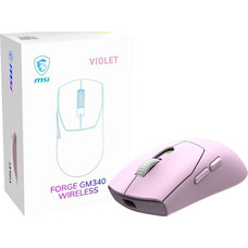 MSI Ratón Inalámbrico FORGE GM340W VIOLET 12000DPI-IA7 MSI Ratón Inalámbrico FORGE GM340W VIOLET 12000DPI