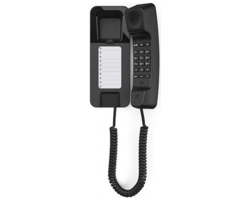 Gigaset DESK 200 Teléfono Fijo analógico Negro