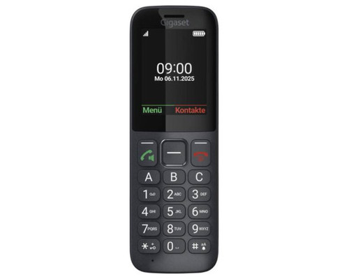 Gigaset Móvil Senior Comfort 600 SIM 4G 2.4" Black-IA12 Gigaset Móvil Senior Comfort 600 SIM 4G 2.4" Black