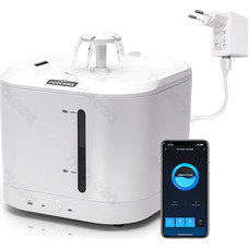 FUENTE DE AGUA INTELIGENTE PARA MASCOTAS 2.5L BLANCO NOBLEZA-AA6 FUENTE DE AGUA INTELIGENTE PARA MASCOTAS 2.5L BLANCO NOBLEZA