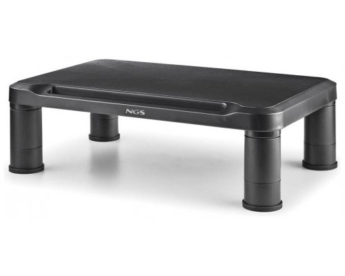 SOPORTE ELEVADOR PARA MONITOR SCREEN STAND NEGRO NGS