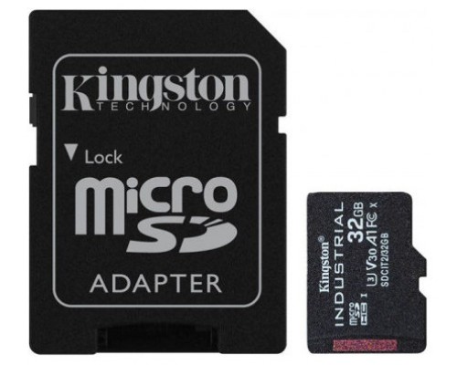 Kingston MicroSD Industrial 32Gb con adaptador