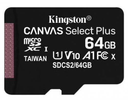 Kingston SDCS2/64GB micro SD XC clase 10 64GB c/a