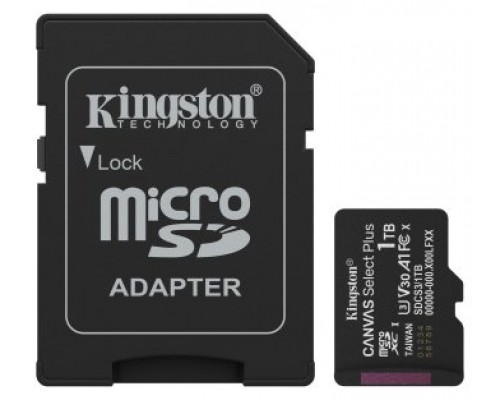Kingston SDCS3/1TB microSD XC Gen3 150MB/s 1