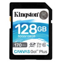 Kingston Canvas Go! Plus SD 128GB class 10 U3 V30