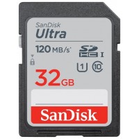 SanDisk Ultra 32GB SDHC Memory Card 120MB/s