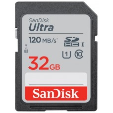 SanDisk Ultra 32GB SDHC Memory Card 120MB/s