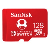 TARJETA MEMORIA MICRO SD 128GB SANDISK MICROSDXC UHS-I NINTENDO SWITCH