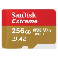 MICRO SD 256GB SANDISK EXTREME MICROSDXC UHS-I CLASE·