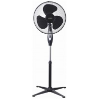 VENTILADOR DE PIE CROSS WIND NEGRO HAEGER