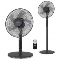 VENTILADOR DE PIE DIGITAL PREMIUM NEGRO HAEGER